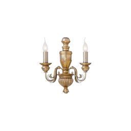 Lampă de perete Ideal Lux FIRENZE 2xE14/40W/230V auriu