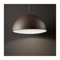 Lustră pe cablu Ideal Lux FOLK 1xE27/60W/230V d. 40 cm maro