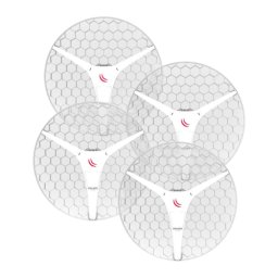 Pachet 4 bucati - LHG XL 5 ac antena 27dBi 5GHz, 802.11ac, 1 x Gigabit, PoE - MikroTik RBLHGG-5acD-XL(4 buc)