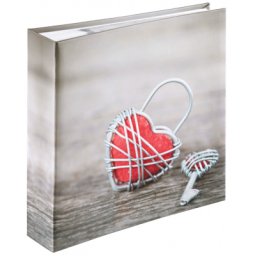 Album foto Hama, 10 x 15 cm, Rustico Metal Heart, 200 fotografii