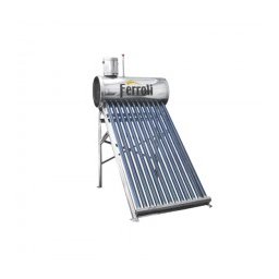 PANOU SOLAR NEPRESURIZAT DIN INOX, ECOSOLE 15 TUBURI SI BOILER 150L, OXAS2015