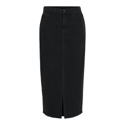 VILA Fustă 'VIJaf' negru denim