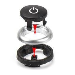 Buton Volum Audio BMW F01 F02 F06 F07 F10 F11 F13 F15 F16, cu logo