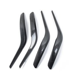 Set 4 Capace Manere Usi BMW X1 E84, Negru Carbon