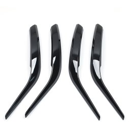 Set 4 Capace Manere Usi BMW X1 E84, Negru Lucios