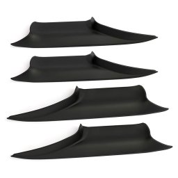 Set 4 Manere Interior Usi BMW Seria 7 F01, Negru