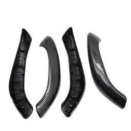 Set 4 Capace Manere Usi BMW X1 X2 F48 F49 F39, Negru Carbon