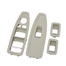 Set 4 Ornamente Butoane Usi BMW F20 F21 F30 F31 F34 GT F35 F36, Oyster