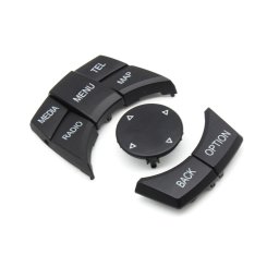 Set 6 Butoane iDrive BMW F01 F02 F06 F07 F10 F11 F12 F13 F15 F16 F25 F26 F30 F31 F32 F33 F34 F35 F36 F82 F83, cu buton Media