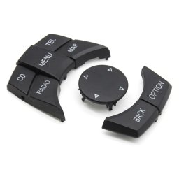 Set 6 Butoane iDrive BMW F01 F02 F06 F07 F10 F11 F12 F13 F15 F16 F25 F26 F30 F31 F32 F33 F34 F35 F36 F82 F83, cu buton CD