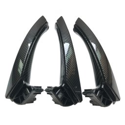 Set 3 Manere Complete Usi BMW Seria 3 E90 E91 E92, Carbon