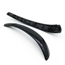 Set 2 Capace Manere Usi BMW Seria 1 E81 E82 E87 E88, Piano Black