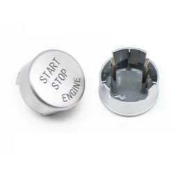 Buton Start Stop BMW F07 F10 F11 F15 F16 F30 F31 F32 F34 F36, Argintiu