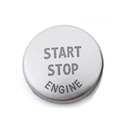 Buton Start Stop BMW Integral seria E, Argintiu