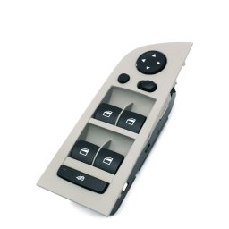 Comutator Geamuri Oglinzi Usa BMW Seria 3 E90 E91, cu buton oglinzi, Gri
