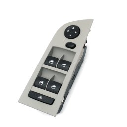 Comutator Geamuri Oglinzi Usa BMW Seria 3 E90 E91, fara buton oglinzi, Gri