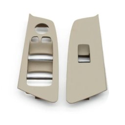 Set 2 Ornamente Usi Butoane Geamuri Oglinzi BMW Seria 5 G30 G31 M5 F90, Fata, Oyster