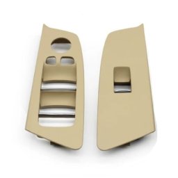 Set 2 Ornamente Usi Butoane Geamuri Oglinzi BMW Seria 5 G30 G31 M5 F90, Fata, Bej