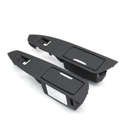 Set 2 Ornamente Usi Scrumiera BMW Seria 7 F01 F02 NonFacelift, fara buton perdeluta, Negru