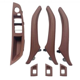 Set 7 Piese Manere Usi BMW Seria 5 F10 F11, Rosu Maro