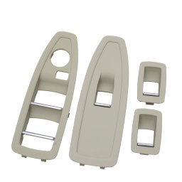 Set 4 Ornamente Butoane Usi BMW F20 F21 F30 F31 F34 GT F35 F36, Oyster