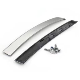 Set 2 Ornamente Manere Usi BMW Seria 5 E60 E61, Stanga-Dreapta Fata, Argintiu Mat