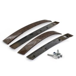 Set 4 Ornamente Manere Usi BMW Seria 5 E60 E61, Stanga-Dreapta Fata-Spate, Mahon
