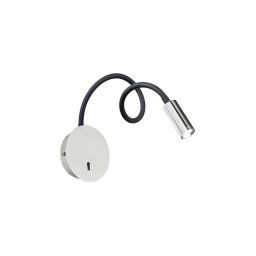 Veioză LED flexibilă Ideal Lux FOCUS LED/3,5W/230V CRI 90 gri/crom lucios