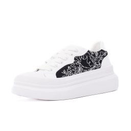Pantofi dama PASS Collection, 2USL60008B 47-Z din piele ecologica, alb