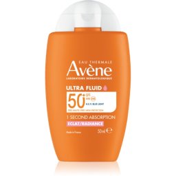 Avène Sun Ultra Fluid Radiance fluid radiant protectie solara SPF 50+ 50 ml
