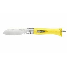 Opinel pocket knife No. 09 incl. Bitset yellow