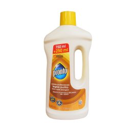 Detergent lichid Pronto lemn curat, 750 ml + 250 ml