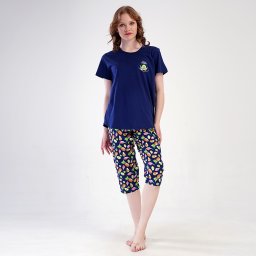 Pijama Dama Marimi Mari Vienetta Model 'Fresh Summer' Bumbac 100%, Confort la Superlativ