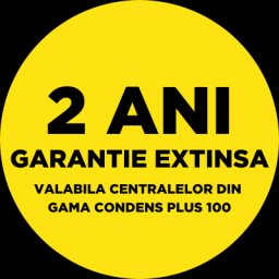 2 ani extragarantie centrale termice Motan gama Condens Plus 100