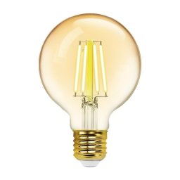 Bec LED dimabil Aigostar FILAMENT G80 E27/6W/230V 2700-6500K Wi-Fi