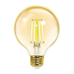 Bec LED dimabil Aigostar FILAMENT G95 E27/6W/230V 2700-6500K Wi-Fi