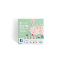 Joc de memorie pensule colorate, bs toys