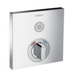 Baterie incastrata Hansgrohe gama ShowerSelect, 1 functie, crom