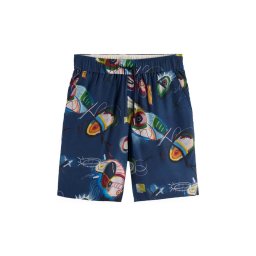 SCOTCH & SODA Bermude Fave Relaxed Fit Printed 180008 SC401 abstract island night aop