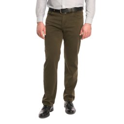 Pantaloni barbatesti clasici croiala dreapta, kaki (Marime pantalon: W49)