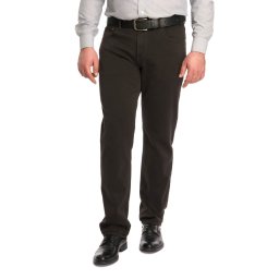 Pantaloni barbatesti clasici croiala dreapta, maro (Marime pantalon: W38)