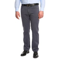 Pantaloni barbatesti clasici croiala dreapta, gri (Marime pantalon: W33)