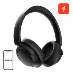 Casti wireless, 1More, 10 m, 720 mAh, 70/50 h, 20 mW, 170 x 192 x 82 mm, 240 g, Negru