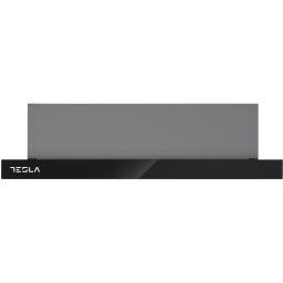 Hota incorporabila Tesla telescopica DT600AXB, Putere de absorbtie 350 m3/h, 2 trepte de viteza, Iluminare LED, 60 cm, Inox/Negru