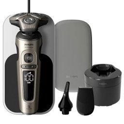 Aparat de Ras Electric Philips S9000 Prestige (SP9883/36) Negru/Auriu