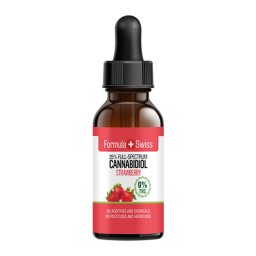 Ulei CBD 3-30%, Premium, Capsuni, 10ml