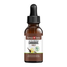 Ulei CBD 3-30%, Premium, Vanilie, 10ml