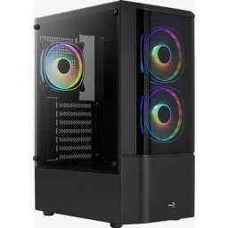 Carcasa Aerocool Quantum v3 TG black ATX ACCM-PV30133.11