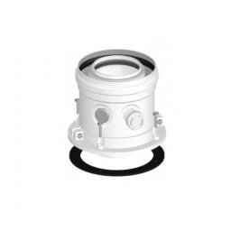 ADAPTOR COAXIAL 60/100 PLECARE VERTICALA, FERROLI, 041083X0