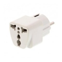 Adaptor Stecher Euro-Usa Din Plastic